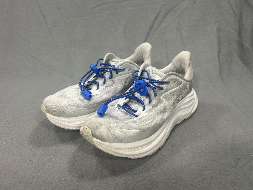 Hoka One One Clifton 10 Shoes Womens Size 6.5B Gray Running Sneaker Cushioned